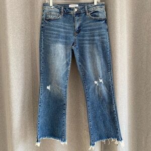 Lovervet by Vervet  Women's Ankle Bootcut Jeans sz 30/11 LV1212